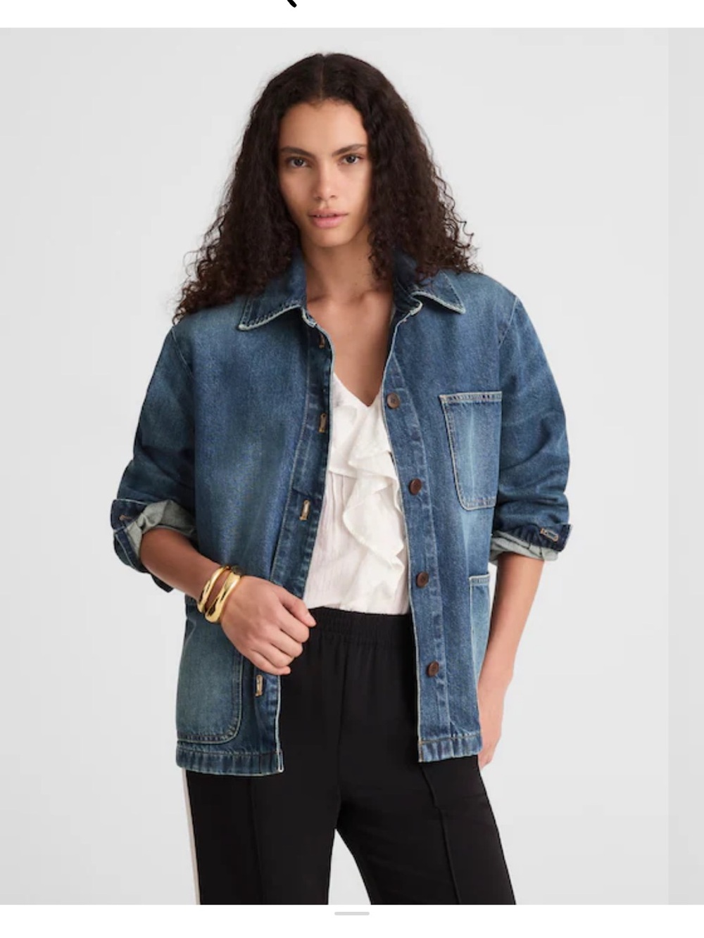 NWT Madewell Relaxed Chore Jacket in Greendale Wash